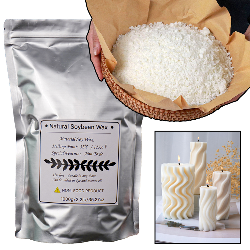 Candle Making Kits - 1000g 500g 250g 100g 天然大豆ワックス DIY