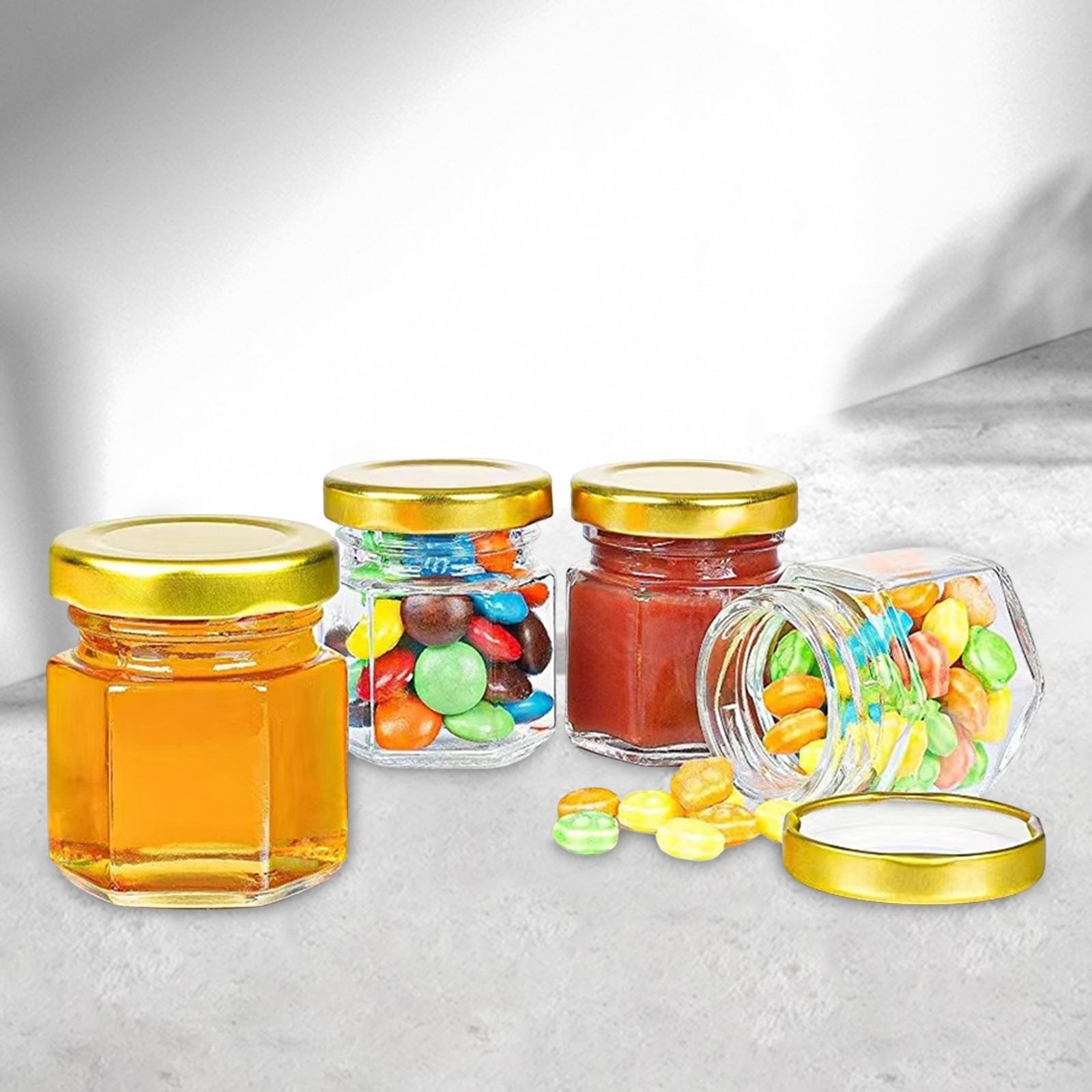 20個入り小型ガラス瓶、スクリュー蓋付き、45ml/1.5o - Candle Making Jars With Lids のレビューと価格